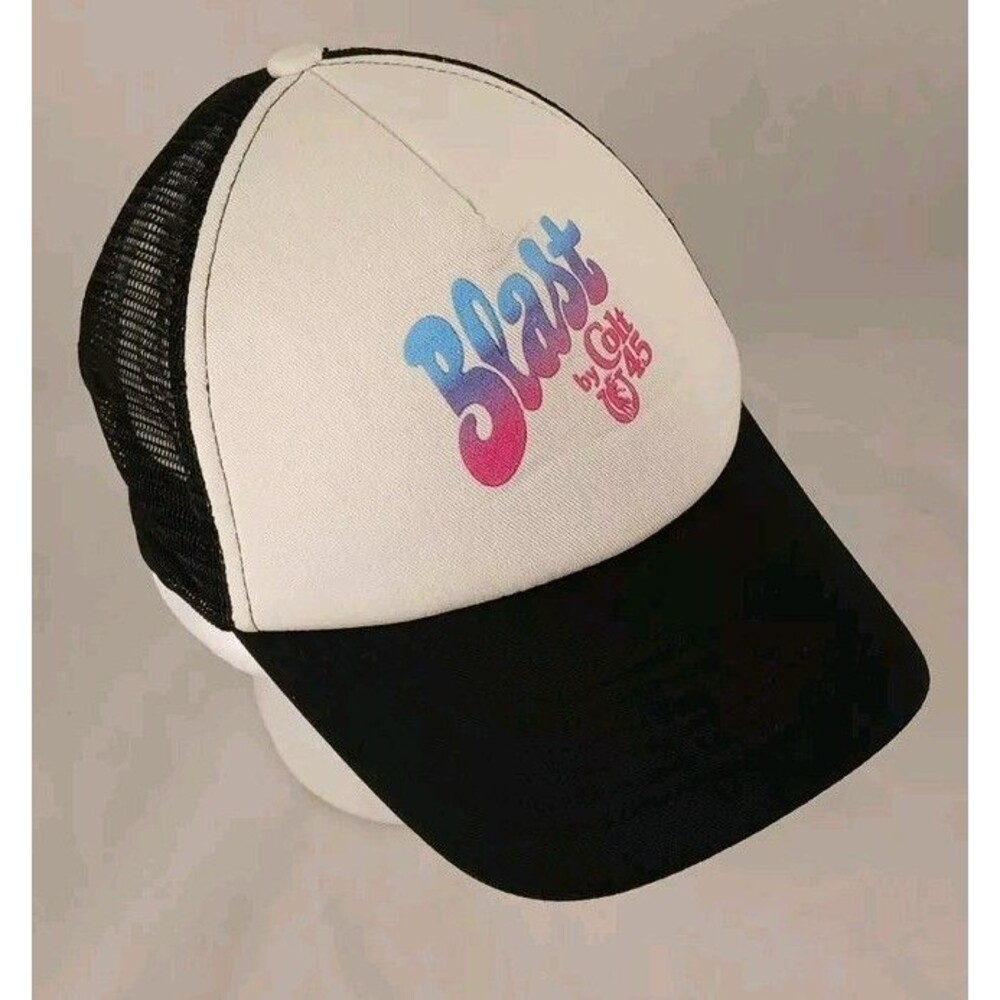 Blast by Colt 45 Fruity Malt Beverage Snapback Trucker Hat/Cap-EXCELLENT!